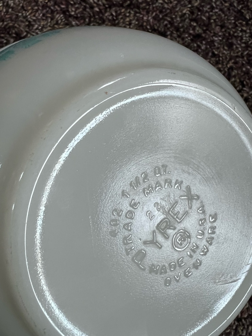 Pyrex Butterprint 402 - Picture 2 of 4